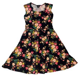 Rue21 Floral Dress- Dark Navy with Floral Print